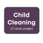 Child cleaning